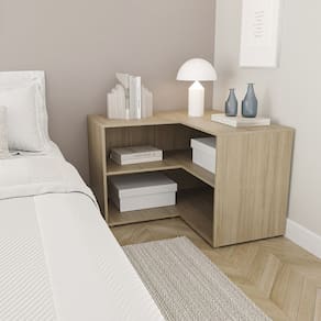 Guarda-roupa Modular Canto Reto 60cm Frame Cabecasa Madeiramadeira Acácia