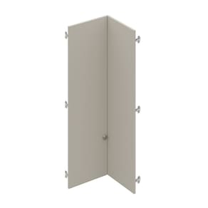 Kit Porta Módulo Canto Reto 119,5cm Frame Cabecasa Madeiramadeira Arenas