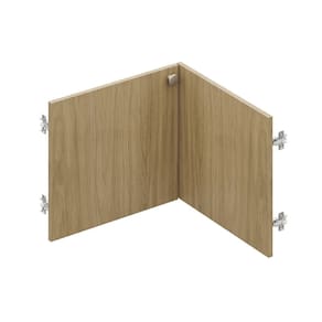 Kit Porta Módulo Canto Reto 39,5cm Frame Cabecasa Madeiramadeira Acácia