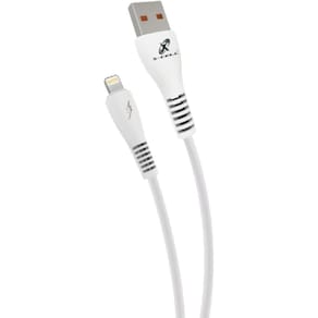 Cabo Usb IOS Branco 5.0a 1.0 metros - Flex