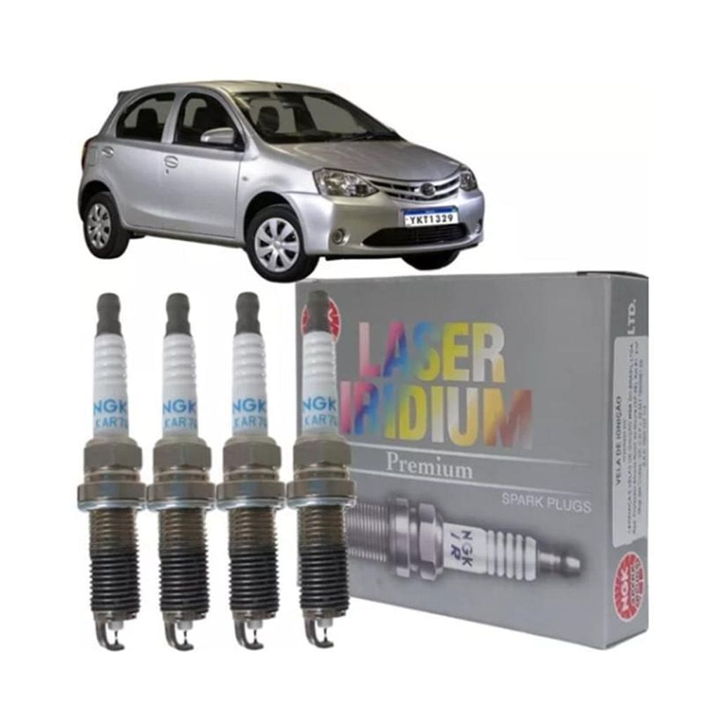 Kit De Vela Ngk Yaris 2018, 2019, 2020, 2021.