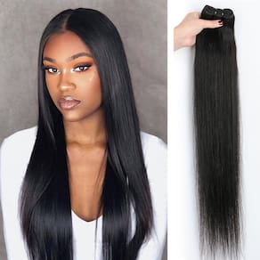 Pacotes de cabelo IQOMOQ Brazilian Straight 16A Virgin Remy Hair