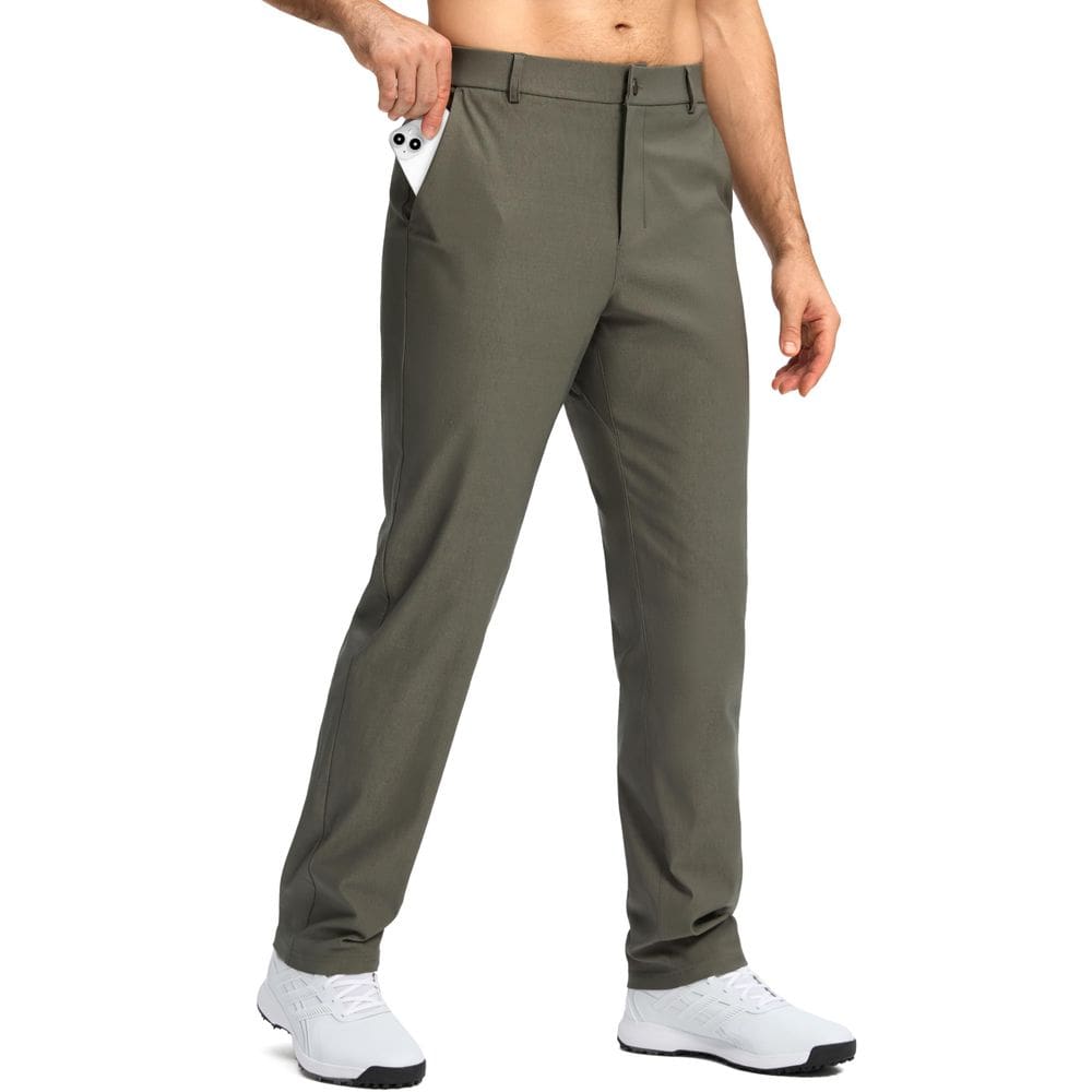 Calças de golfe G Gradual Quick Dry Stretch Dry para homens verdes