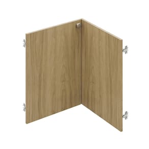 Kit Porta Módulo Canto Reto 59,5cm Frame Cabecasa Madeiramadeira Acácia