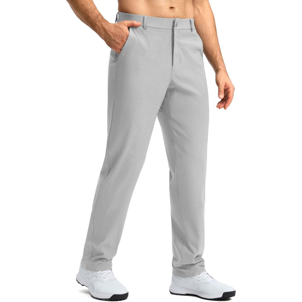 Calça de golfe G Gradual Quick Dry Stretch, calça cinza