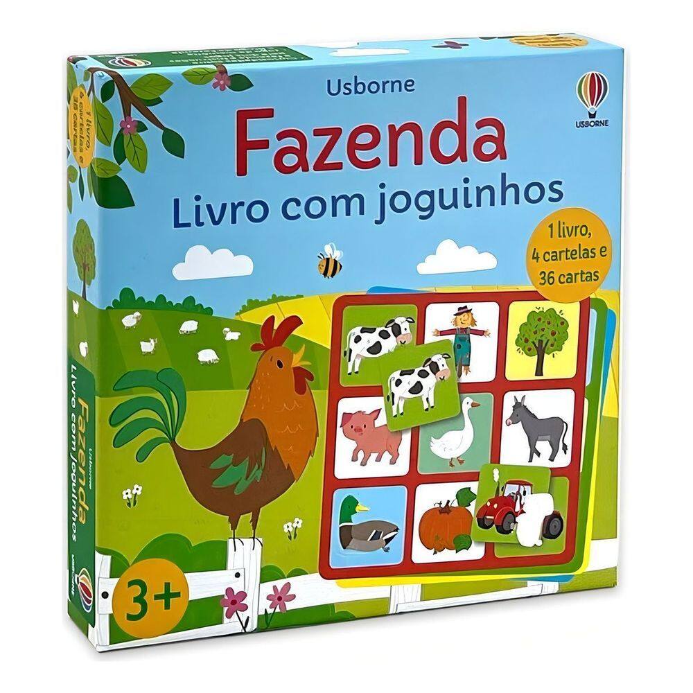 Fazenda: Livro Com Joguinhos