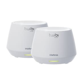 Conjunto Roteador Mesh Wifi 6 Intelbras Twibi Force Ax