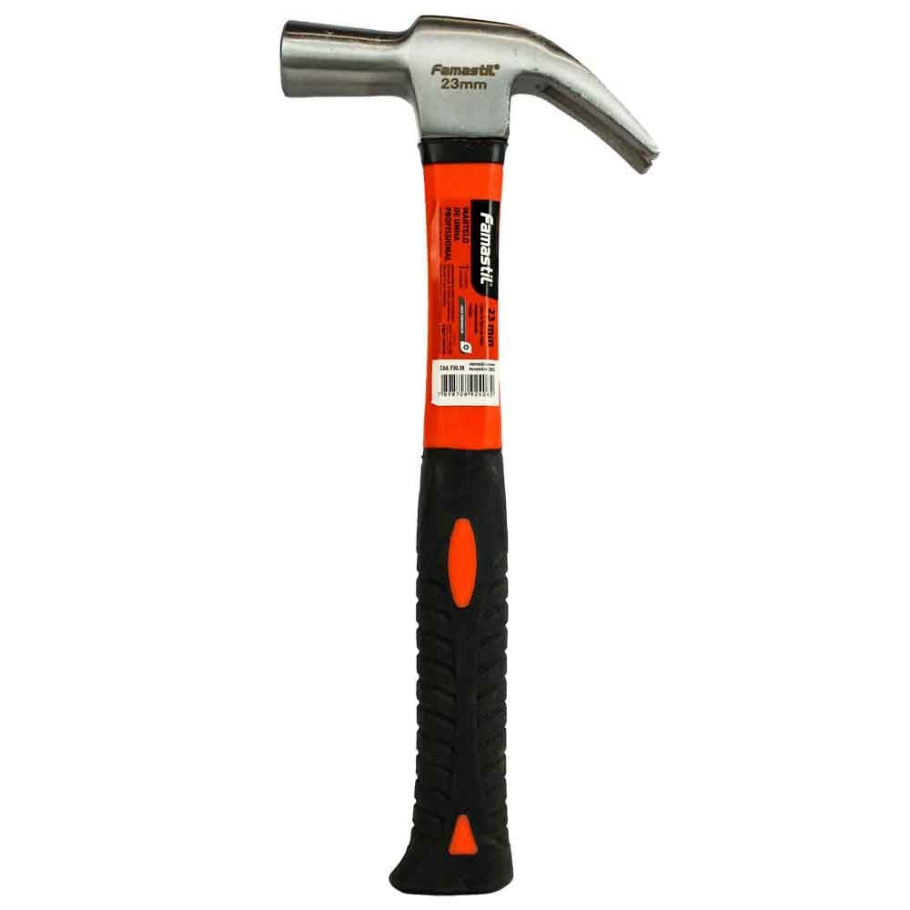 Martelo Unha Polido Com Fibra de Vidro Famastil