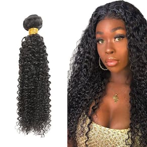Alongamento de cabelo DiexRlamx Kinky Curly 22cm 8A Peruvian Virgin