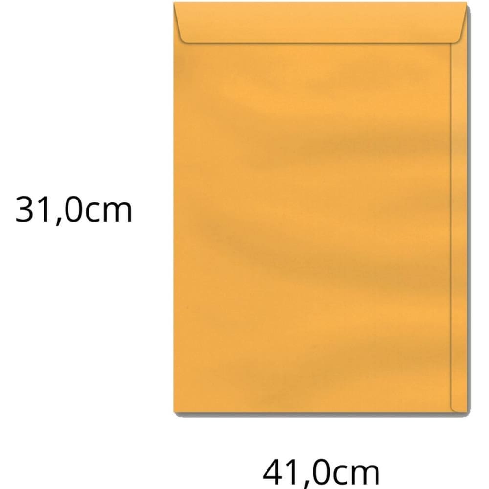 Envelope Saco Ouro 310x410mm 80grs KO 41 100un - Scrity