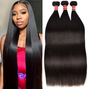 Pacotes de cabelo Oshiney Straight 12A Brazilian Virgin x3 56-66cm