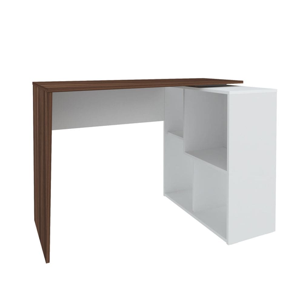 Escrivaninha Urban Ii - Ipê/Branco 6156