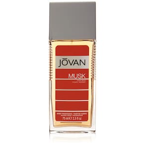Perfume Jovan Musk Spray de fragrância corporal para homens 75mL
