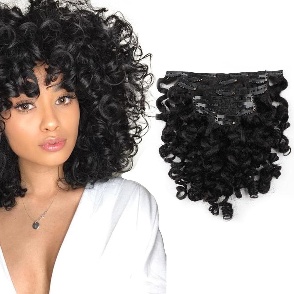 Extensões de cabelo ABH AMAZINGBEAUTY HAIR Natural Loose Curly 20"