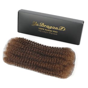 Cabelo humano encaracolado Afro Kinky Hair Bulk para mechas/torções/tranças