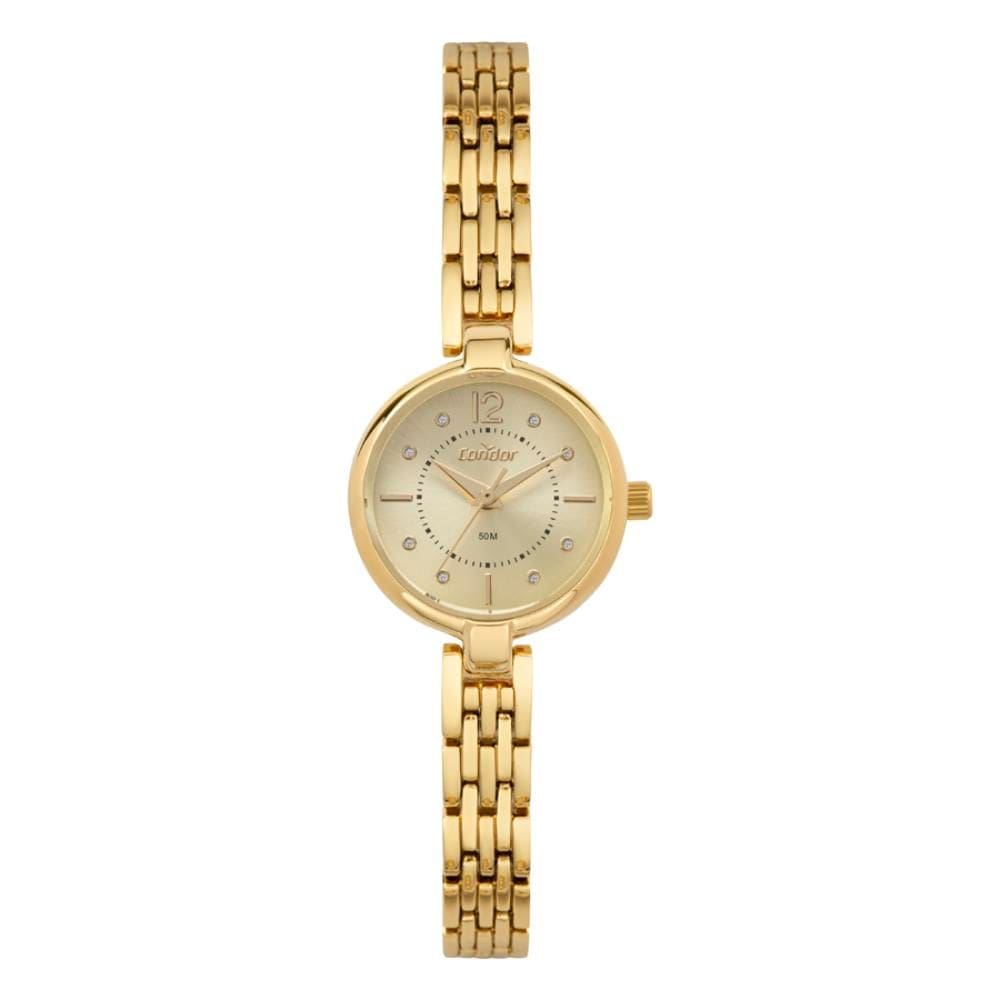 Relógio Condor Feminino Ref: Co2035nsg/5x Bracelete Dourado