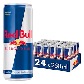 Energético Red Bull Tradicional 250ml 24 Unidades