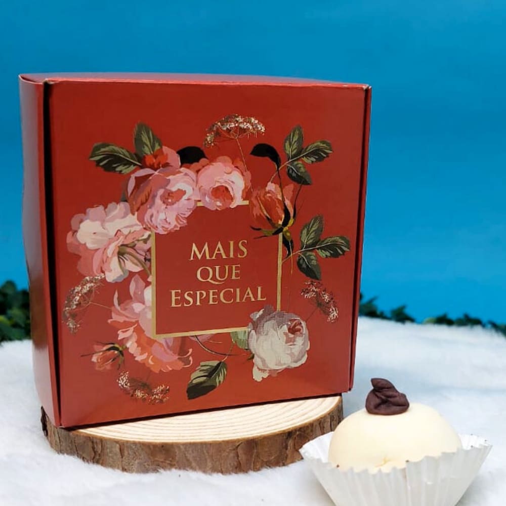 Caixa para 4 doces Catherine Carber c/10un