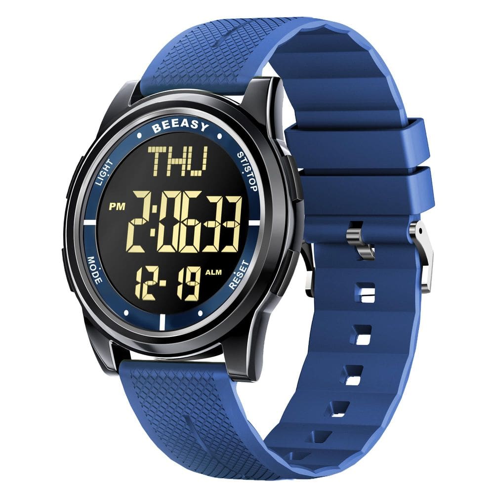 Relógio digital Beeasy Waterproof com cronômetro para homens e mulheres