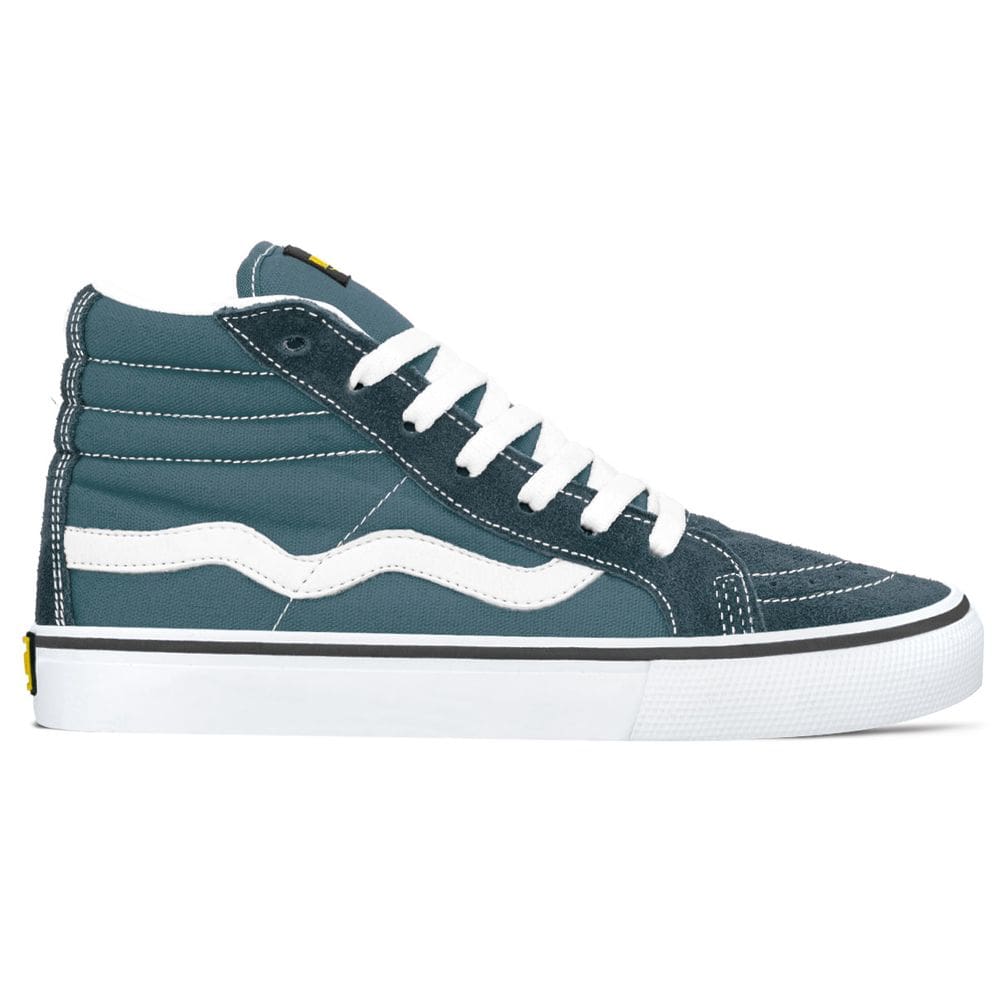 Tênis Mad Rats Lona Unissex Hi Top | Azul Petroleo
