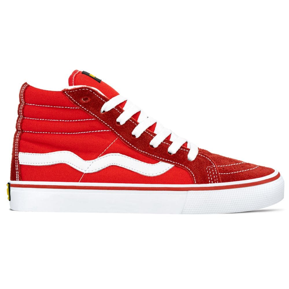 Tênis Mad Rats Lona Unissex Hi Top | Vermelho