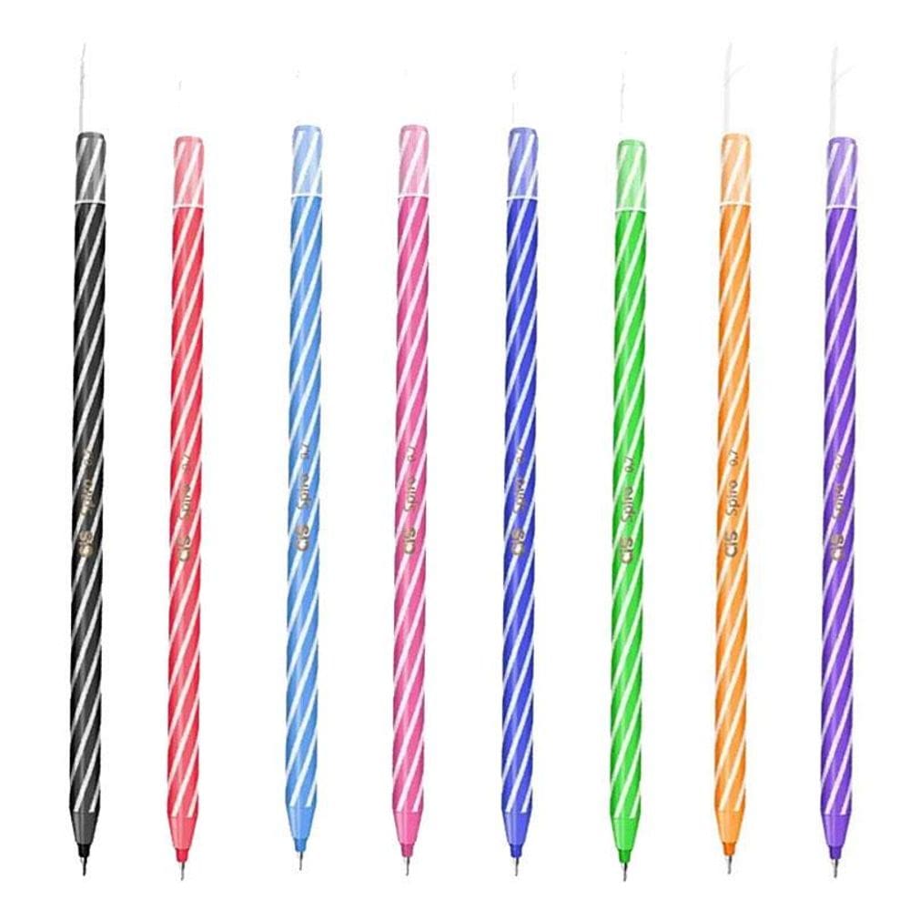 Caneta Esferográfica Spiro 0.7mm 8 Cores - Cis