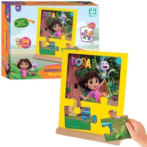 Quebra-Cabeça Magnetico Dora Aventureira 0340 Nig Brinquedos
