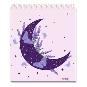 Caderno Flip Feminino Capa Dura 10Mat 160Fls Capa15-Tamoio