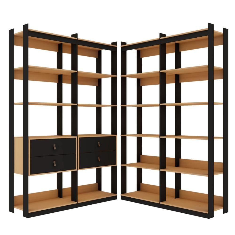 Guarda Roupa Closet Genialflex 4 Gavetas