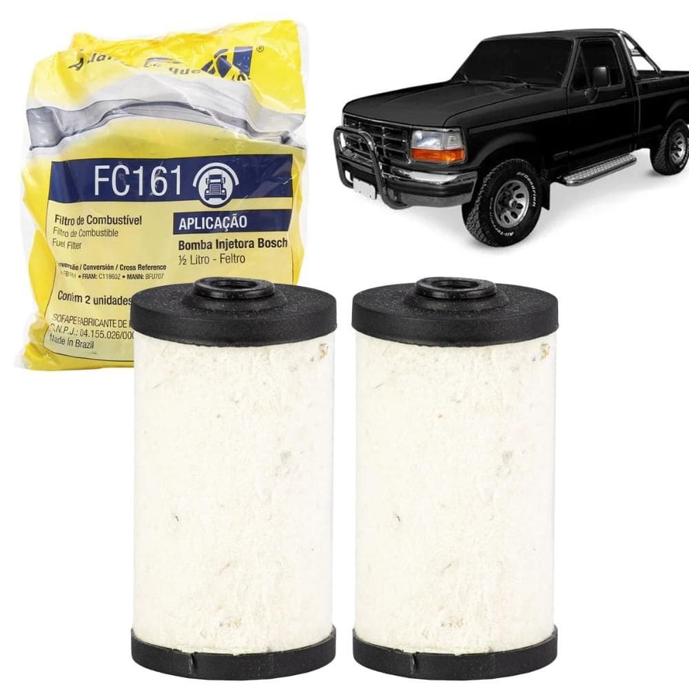 Par Filtro Combustível F1000 3.9 93 A 99 FC161 Tecfil