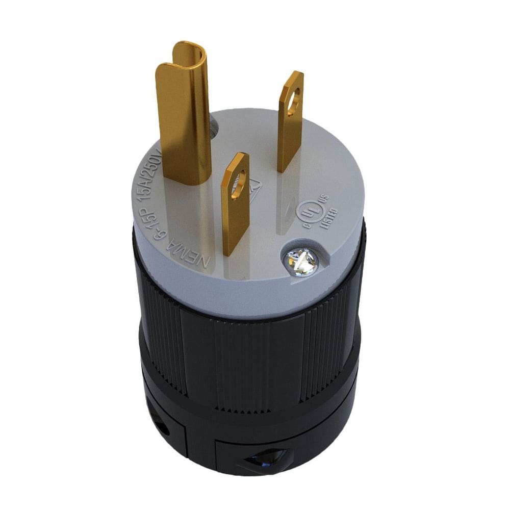 Plugue Nema 6-15P 15A 250V 2P+T