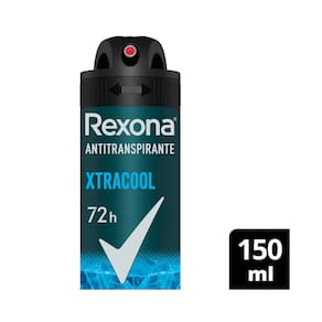 Desodorante Antitranspirante Aerosol Masculino Extracool 72 horas 150ml - Rexona