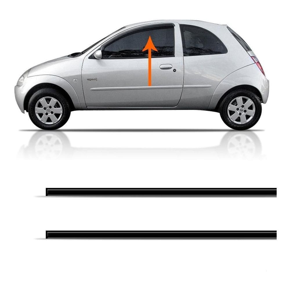Par Borracha Friso De Teto Ford Ka Até 2007