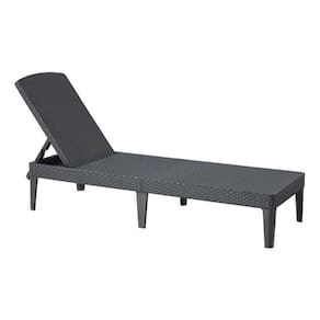 Espreguicadeira Rattan Vime 4 Posicoes 187x58x29cm - Keter