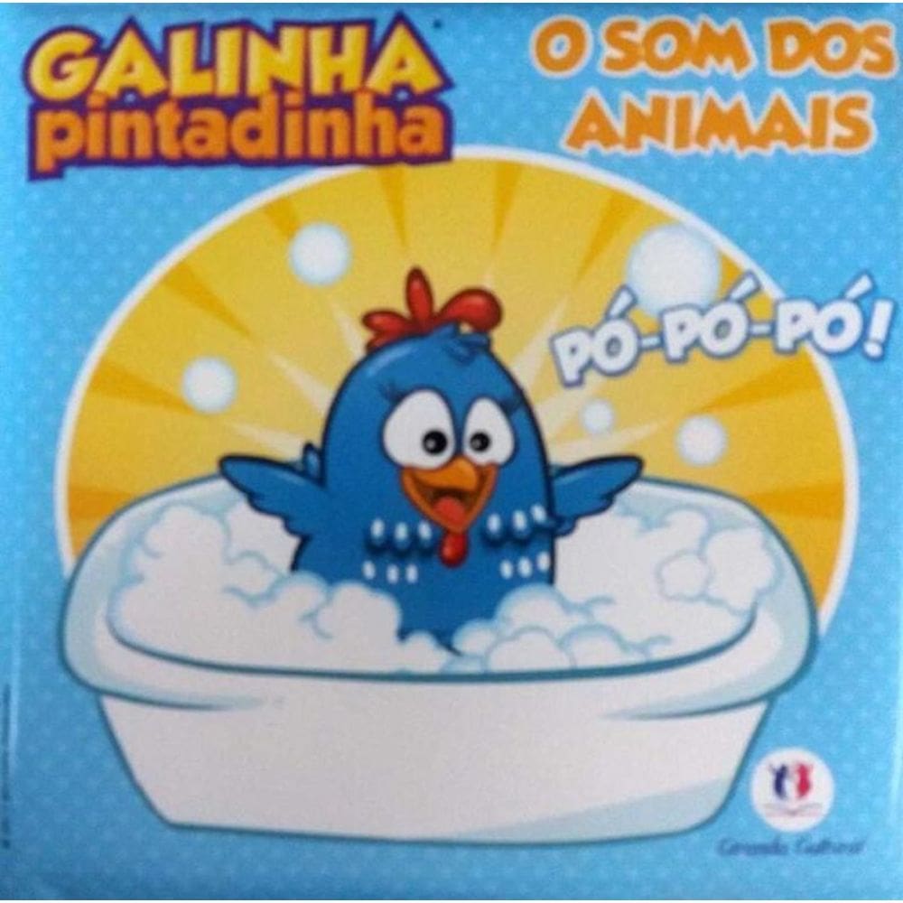 Galinha Pintadinha - O Som Dos Animais-Livro Banho
