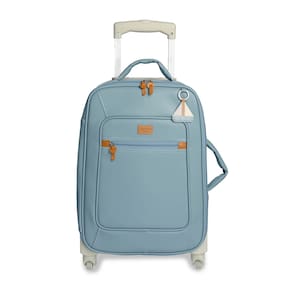 Mala de Rodinha Barquinho Lisa Azul - Masterbag