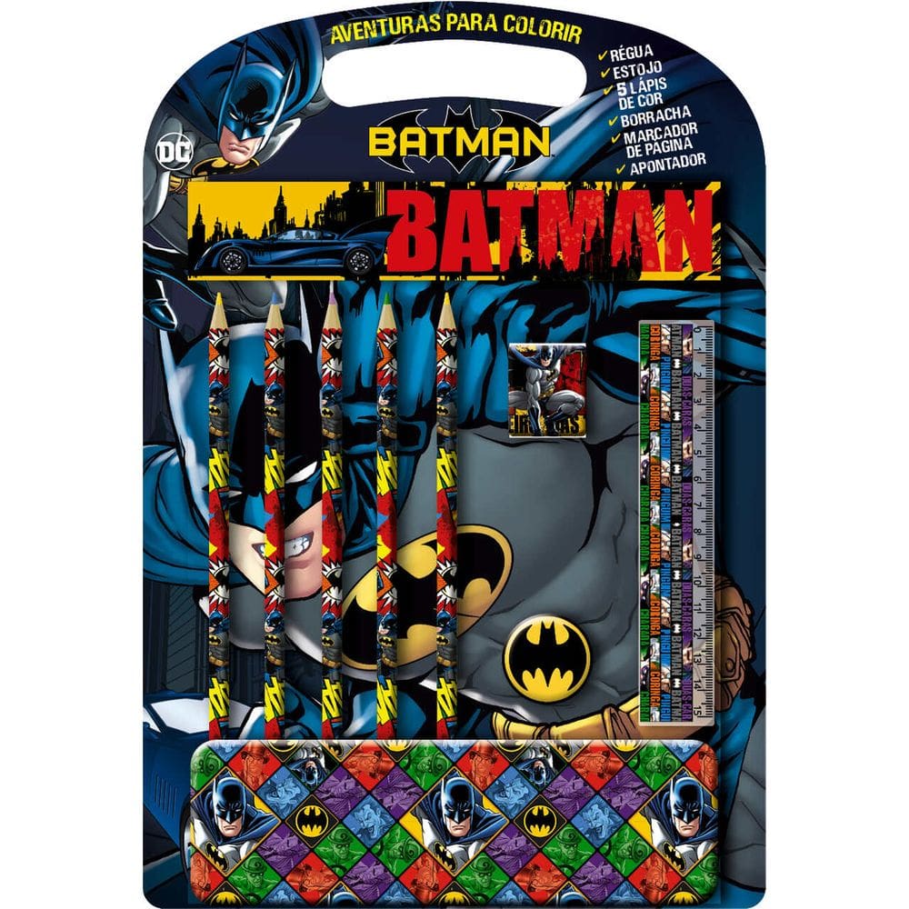 Batman Aventuras para Colorir