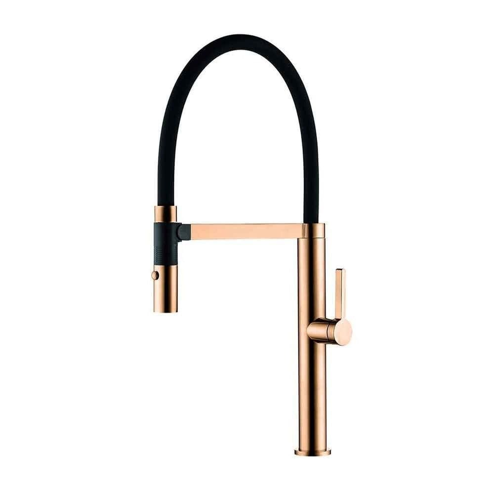 Misturador Harco Monocomando Gourmet, Bica Removível Rosé Gold