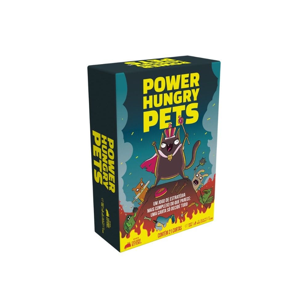 Power Hungry Pets (aka Love Letter) Jogo de Cartas Galápagos