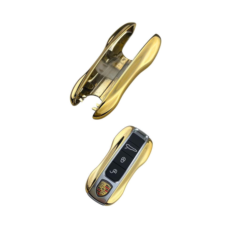 Case Chave Porsche Lat EFEITO OURO Panamera Cayenne Panamera