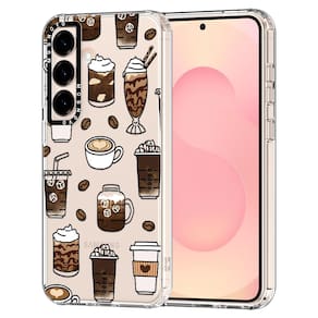 Capa de telefone MOSNOVO para Samsung Galaxy S25 Coffee Color