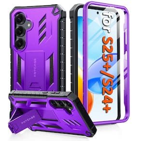 Capa de telefone FNTCASE para Samsung Galaxy S25-Plus roxa