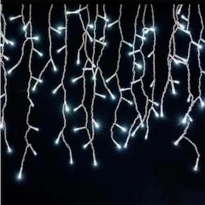 10 Metros Cascata 400 Lampadas Led Pisca Natal Cor
