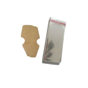 Kit 100 Tag Brinco E Pulseira Kraft + 100 Saquinhos