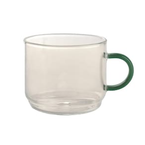 Caneca Empilhável Emy Vidro Verde 200ml - A\CASA