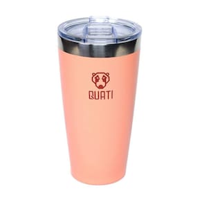 Copo Termico Quati Com Tampa 473ml Coral - Ccct473