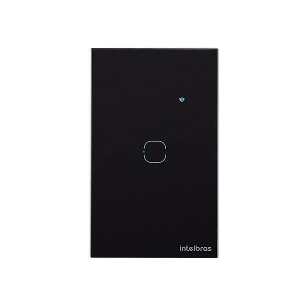 Interruptor Inteligente Touch Wi-fi 1 Tecla Preto Ews 1001