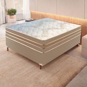 Colchão Casal Toronto 32cmx138cmx188cm Bege