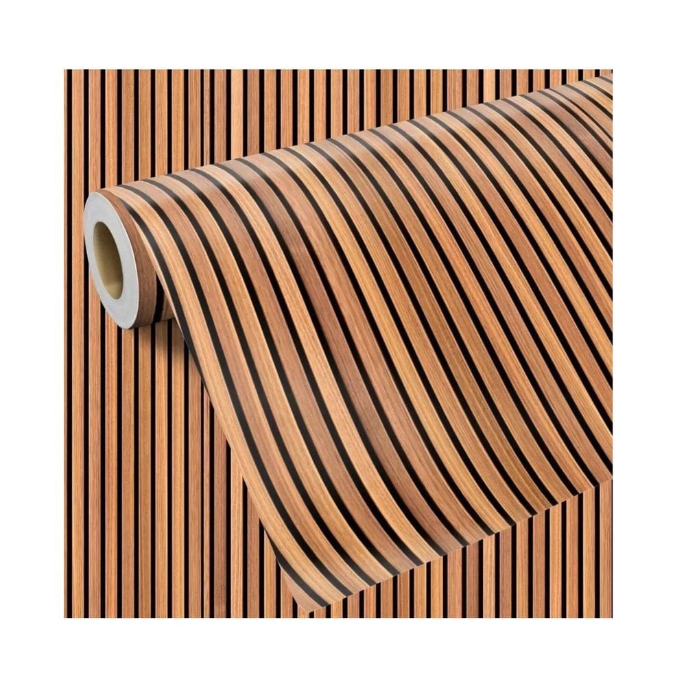 Papel Parede Adesivo Madeira Lavável 5mx45cm Envelopamento