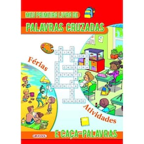 Meu Primeiro Livro De Palavras Cruzadas E Caca-Pal